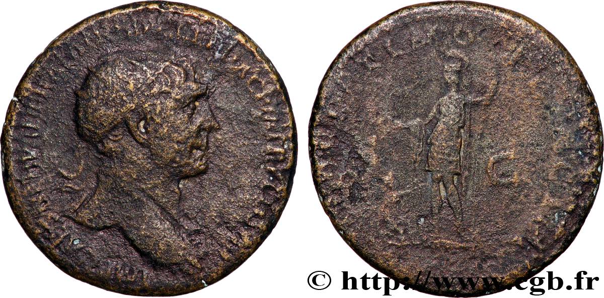 TRAJANUS Dupondius VF