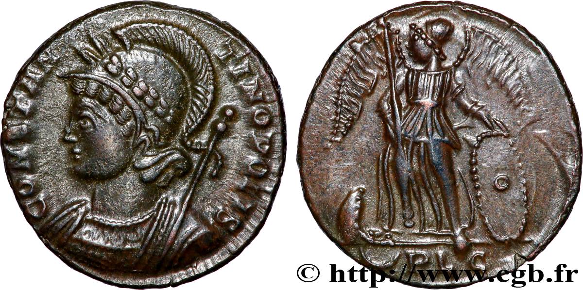 CONSTANTINOPEL Centenionalis ou nummus fST