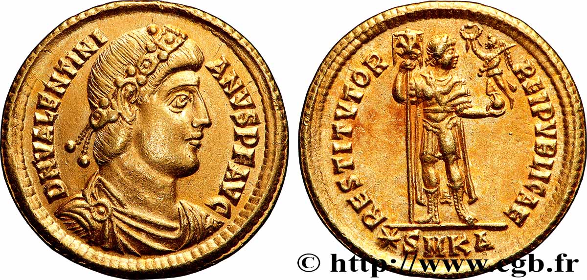 VALENTINIEN Ier  Solidus SPL