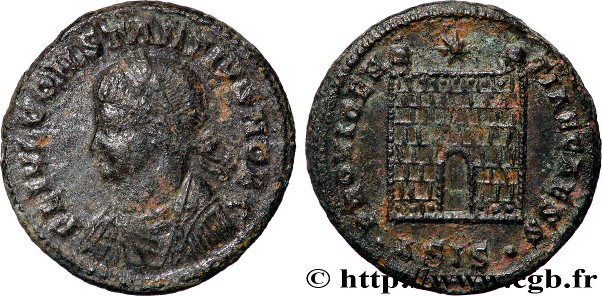 CONSTANTIUS II Centenionalis ou nummus XF/AU