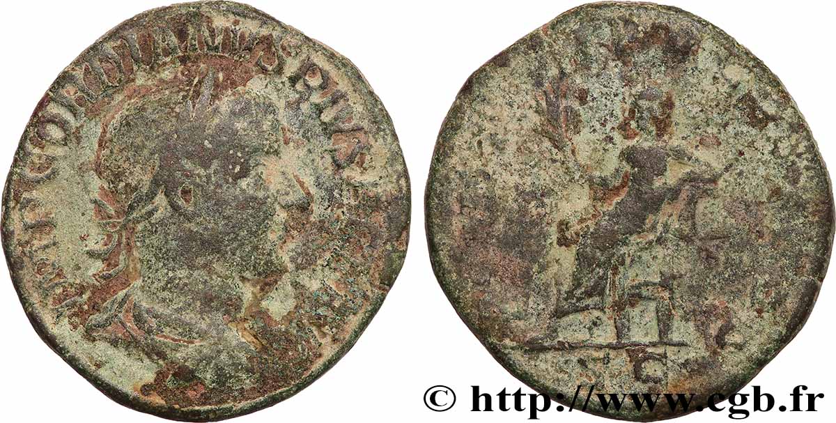 GORDIEN III Sesterce TB