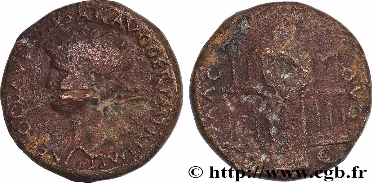 NÉRON Dupondius TB+/TB