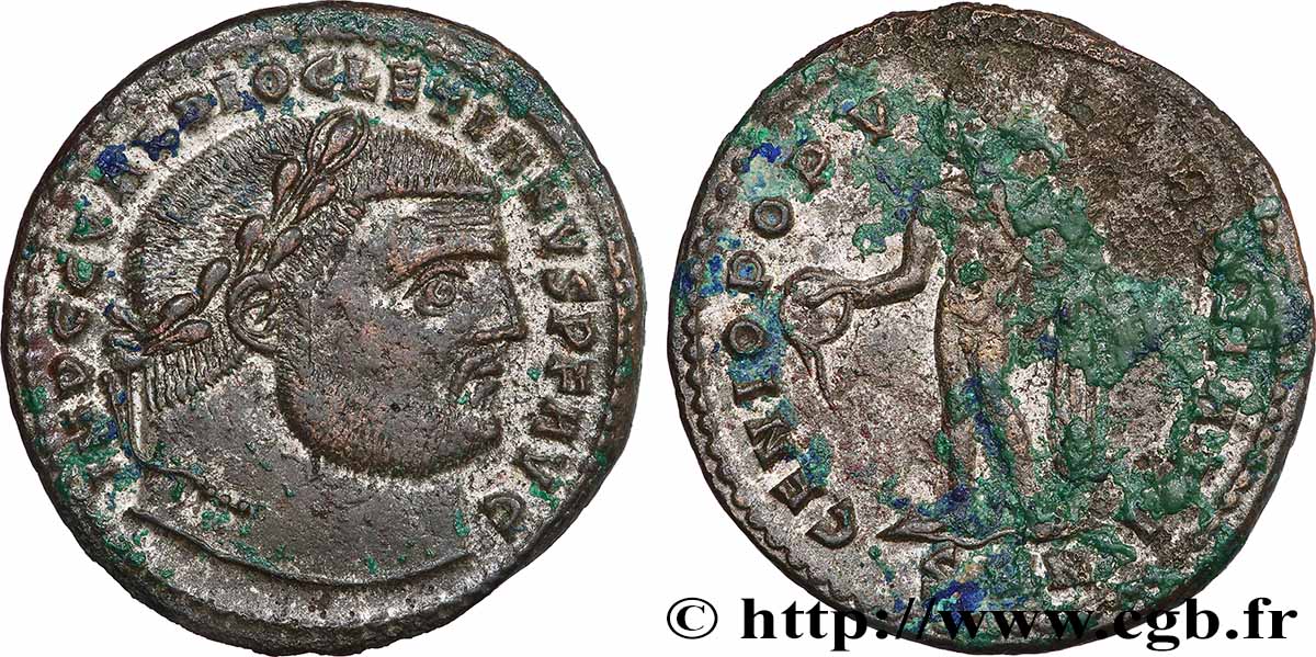 DIOCLÉTIEN Follis ou nummus TTB+/TTB