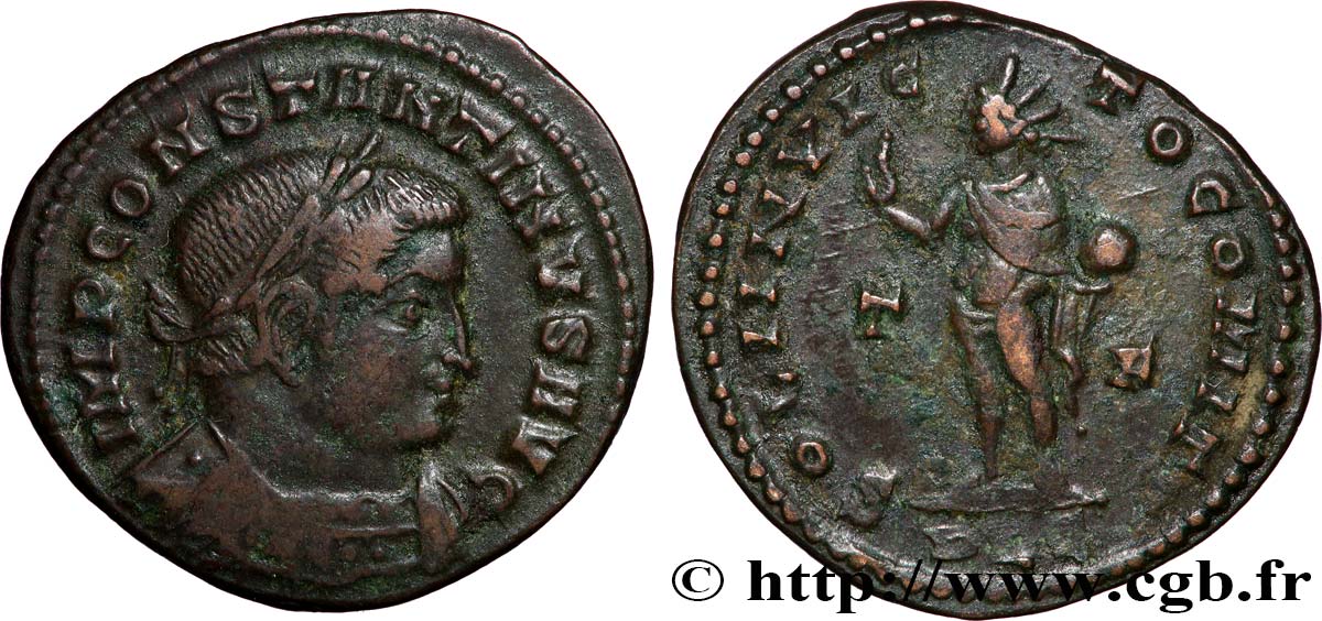 CONSTANTIN Ier LE GRAND Follis ou nummus TTB+