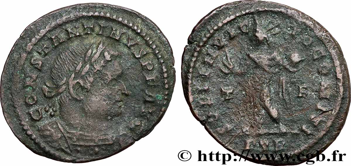 CONSTANTIN Ier LE GRAND Follis ou nummus TTB/TB+