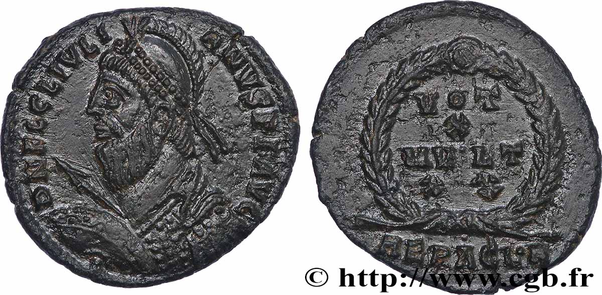 IULIANUS II DER PHILOSOPH Maiorina ou nummus VZ