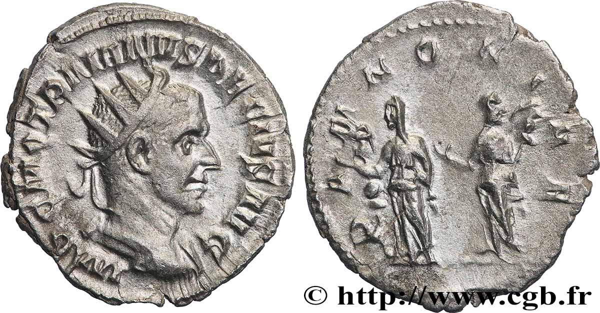 TRAJAN DÈCE Antoninien TTB+