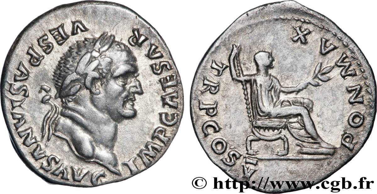 VESPASIANUS Denier VZ