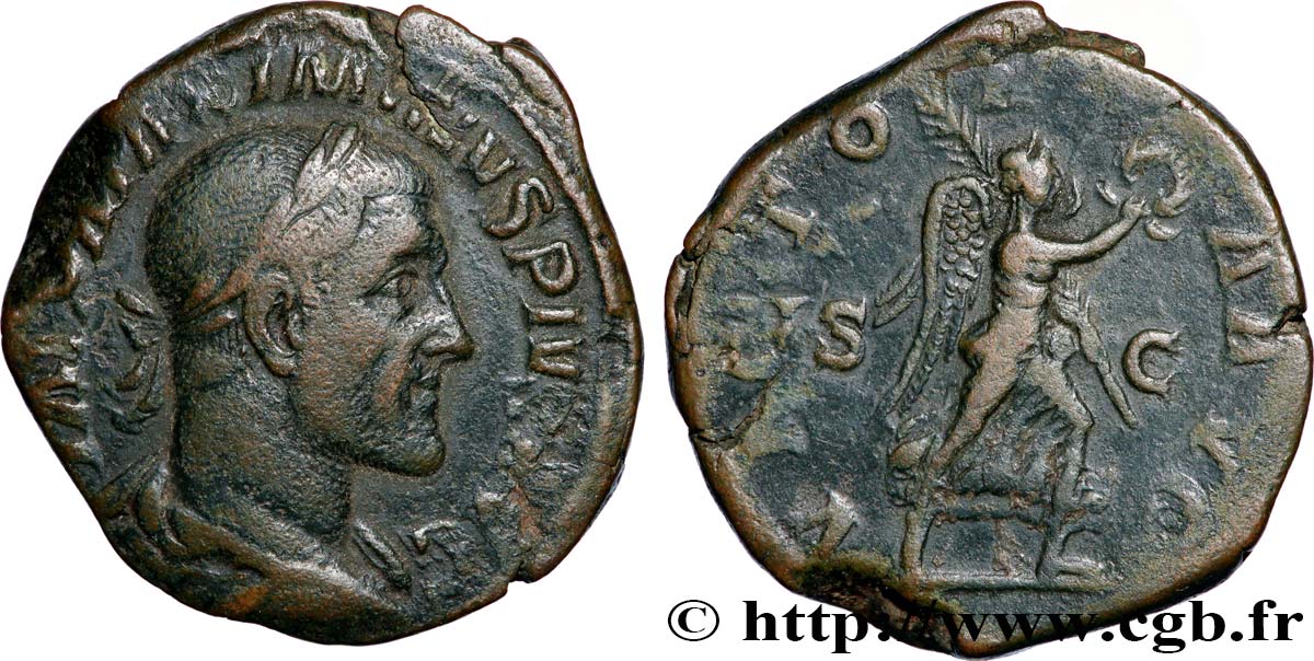 MAXIMIN Ier THRACE Sesterce TTB