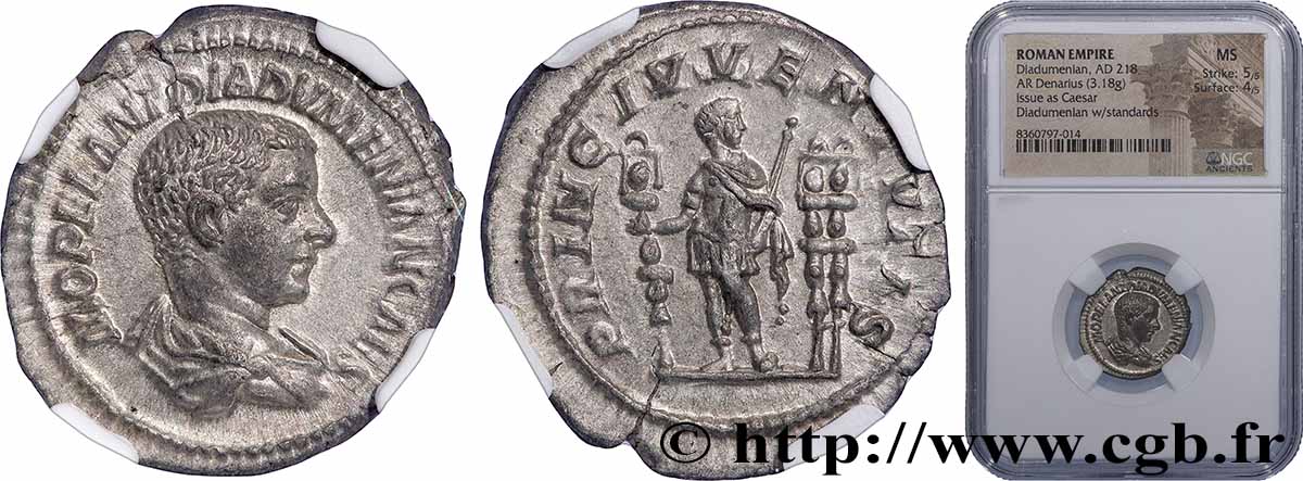 DIADUMÉNIEN Denier SPL