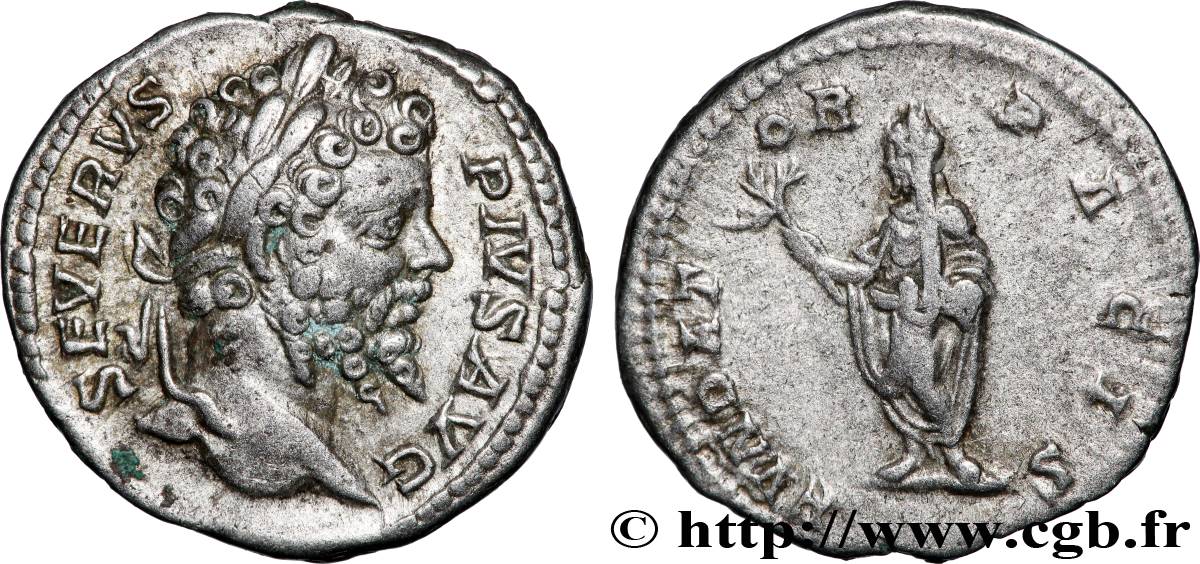 SEPTIMIUS SEVERUS Denier AU