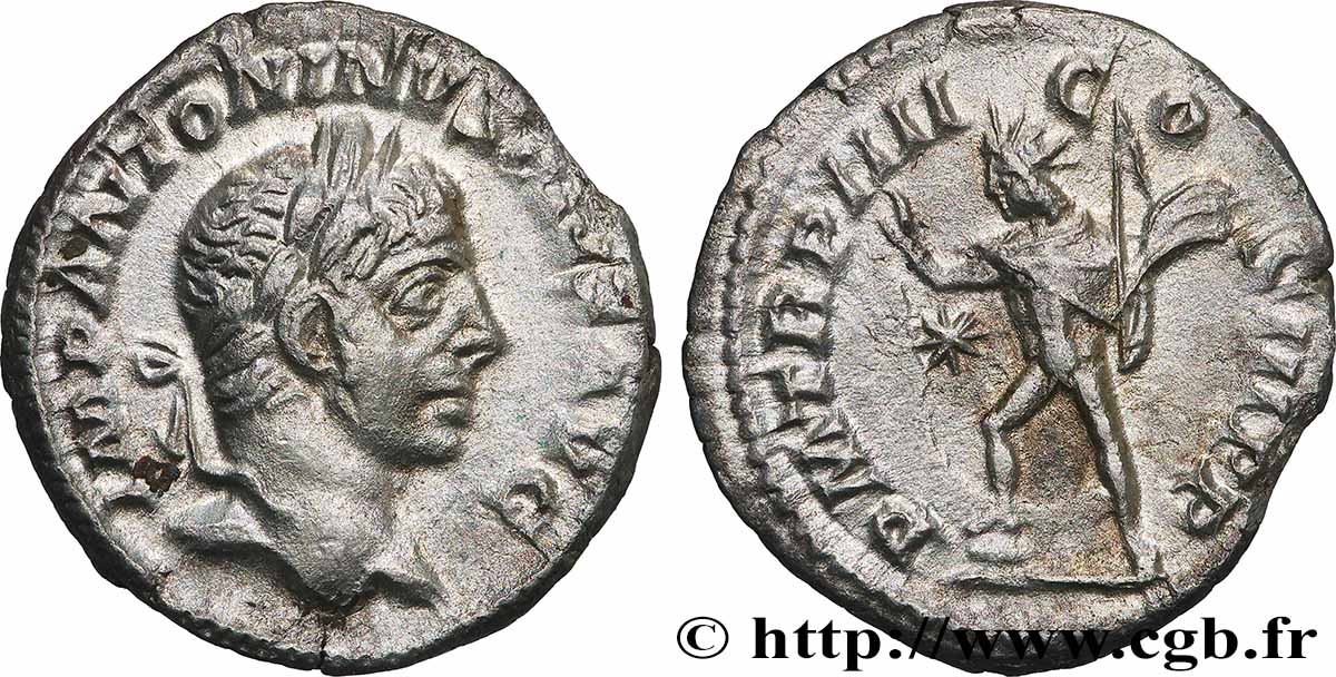 ELIOGABALO Denier q.SPL