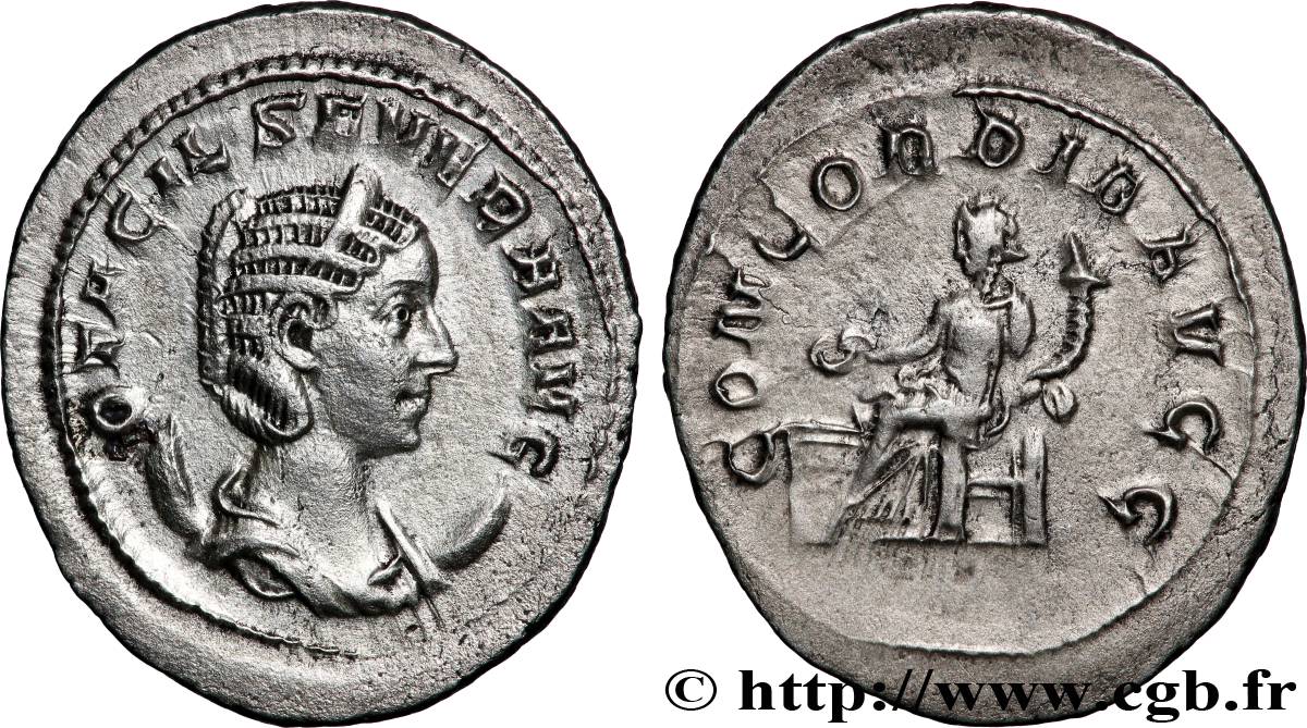 OTACILIA SEVERA Antoninien SUP/TTB+