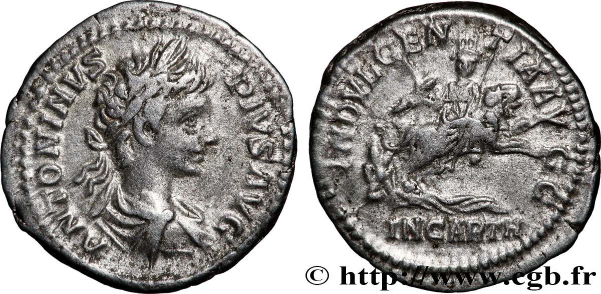 CARACALLA Denier fVZ