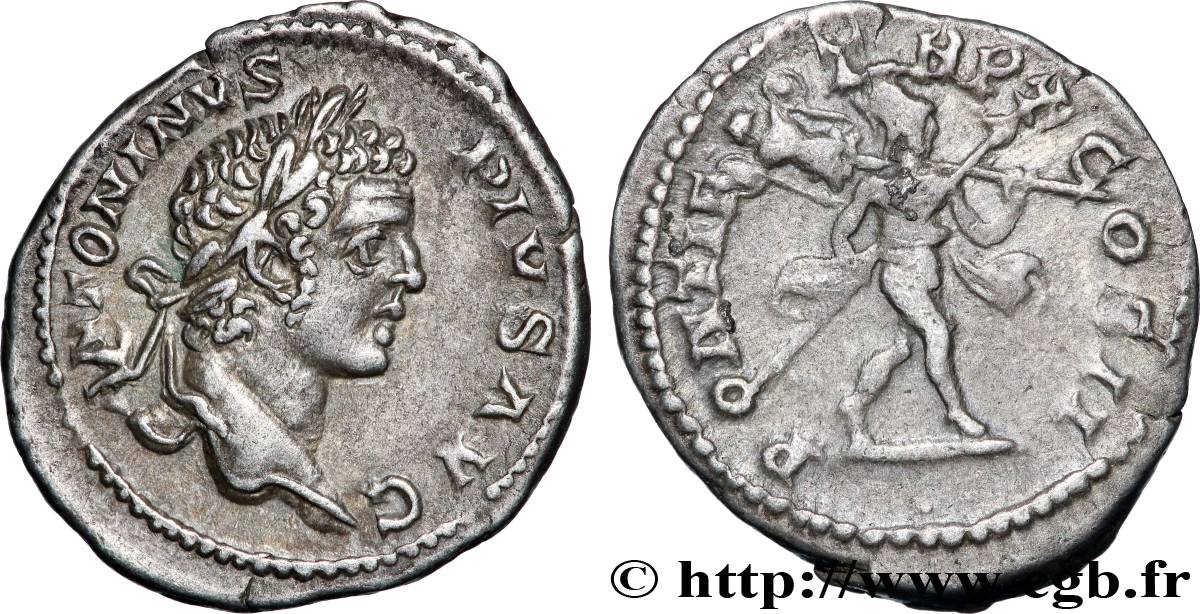 CARACALLA Denier TTB+/TTB