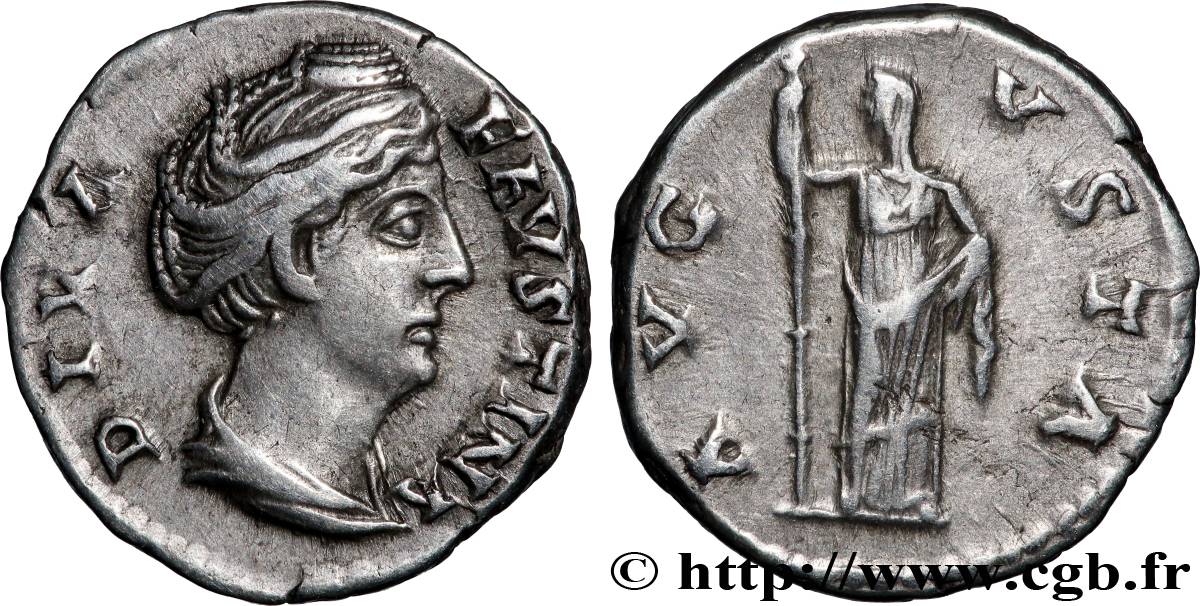 FAUSTINE MÈRE Denier SUP/TTB+