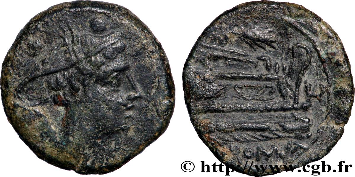 RÉPUBLIQUE ROMAINE - ANONYMES Sextans TTB