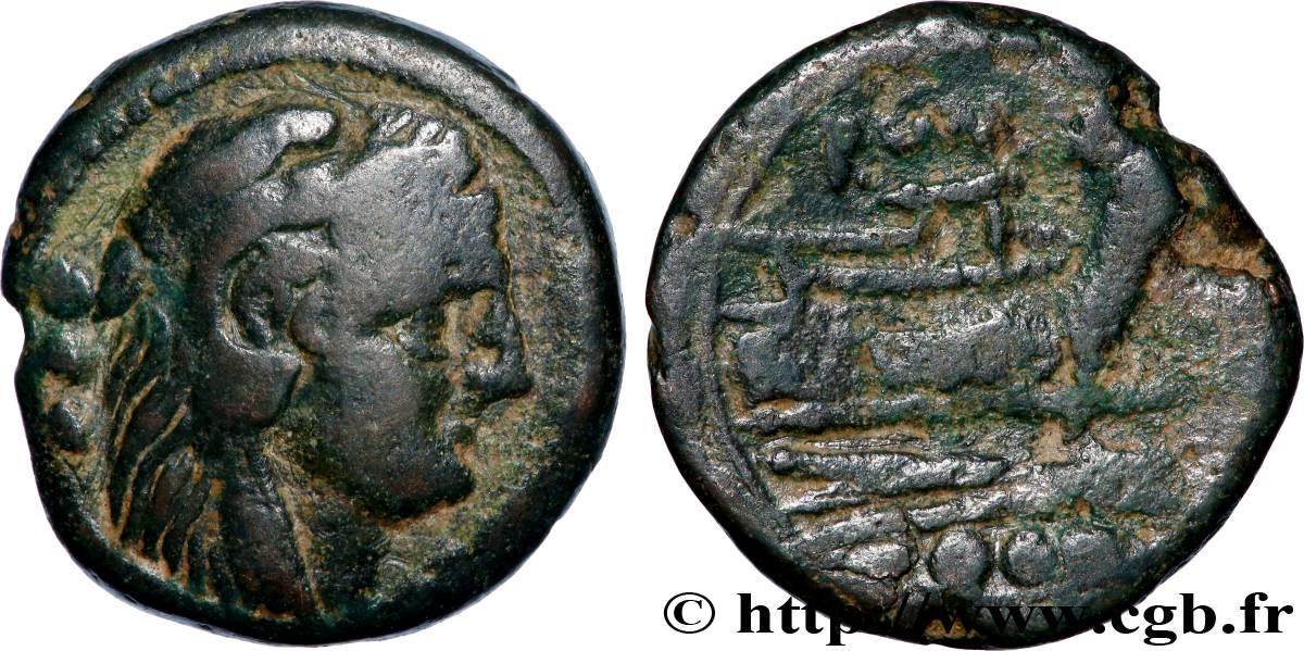 RÉPUBLIQUE ROMAINE - ANONYMES Quadrans TTB/TB+