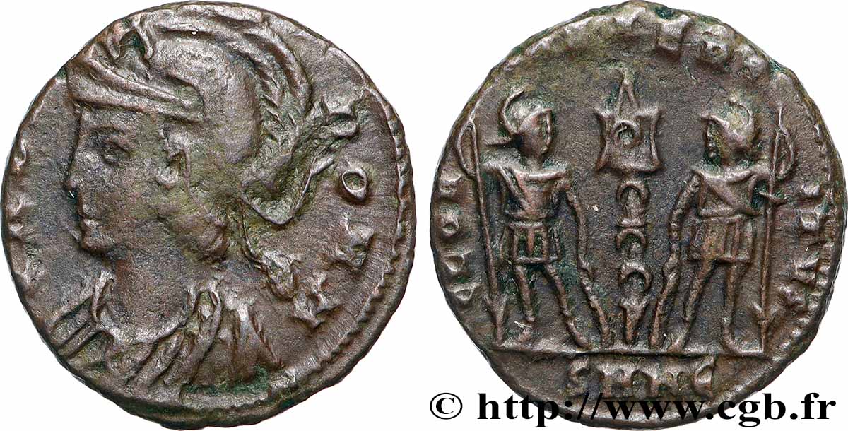 ROME Centenionalis ou nummus TTB/TTB+