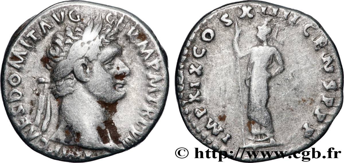 DOMITIANUS Denier fVZ/SS