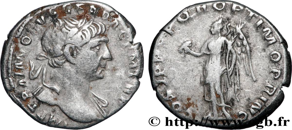 TRAIANO Denier q.SPL/BB