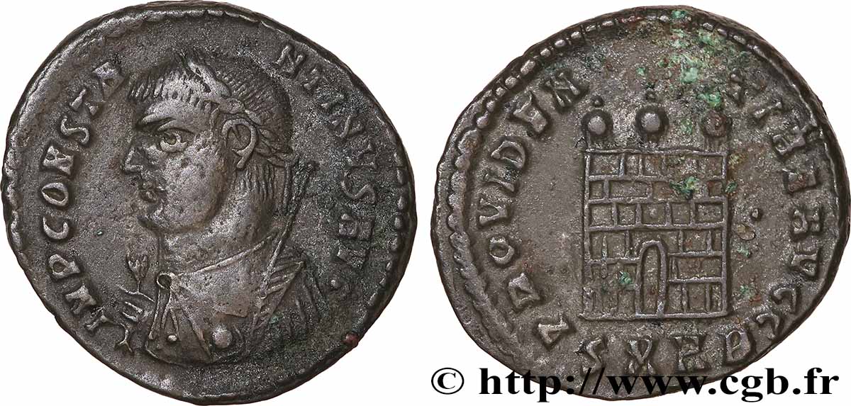 CONSTANTIN Ier LE GRAND Centenionalis ou nummus TTB