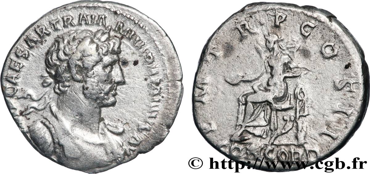 HADRIANUS Denier fVZ/SS