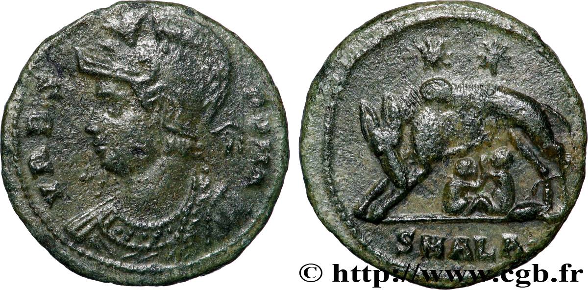 ROME Centenionalis ou nummus TTB/TTB+