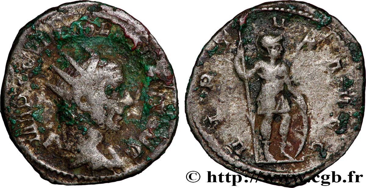 TRÉBONIEN GALLE Antoninien TB+