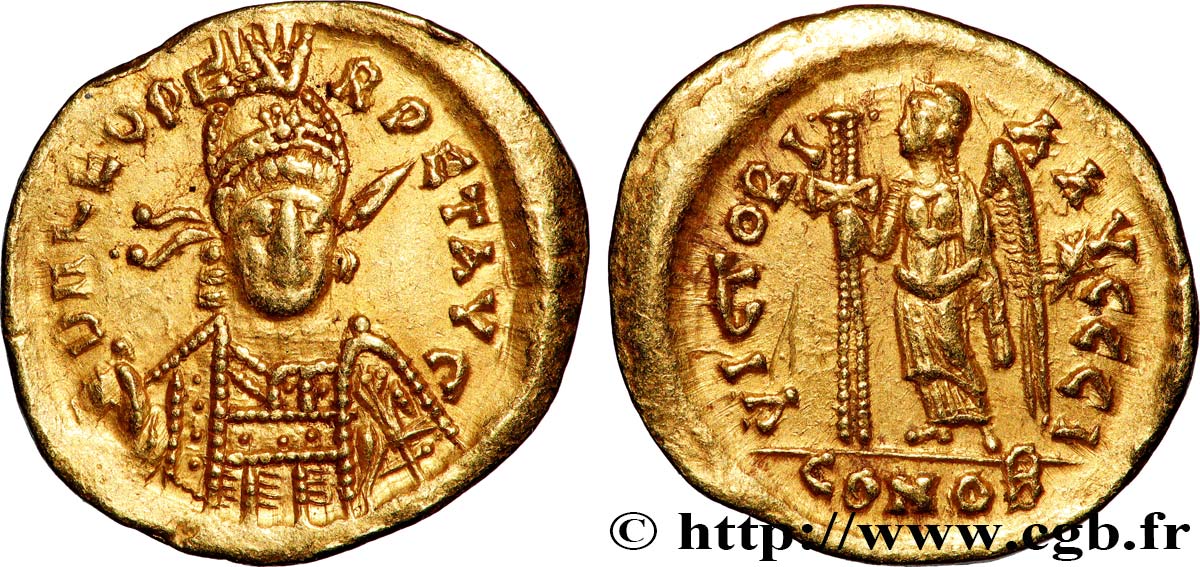 LÉON Ier Solidus TTB+