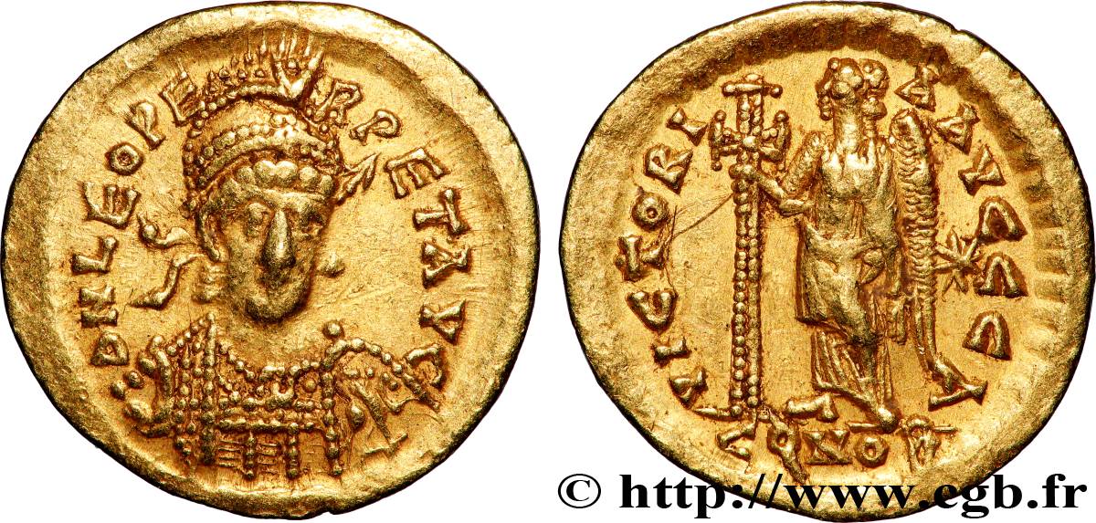 LÉON Ier Solidus TTB+