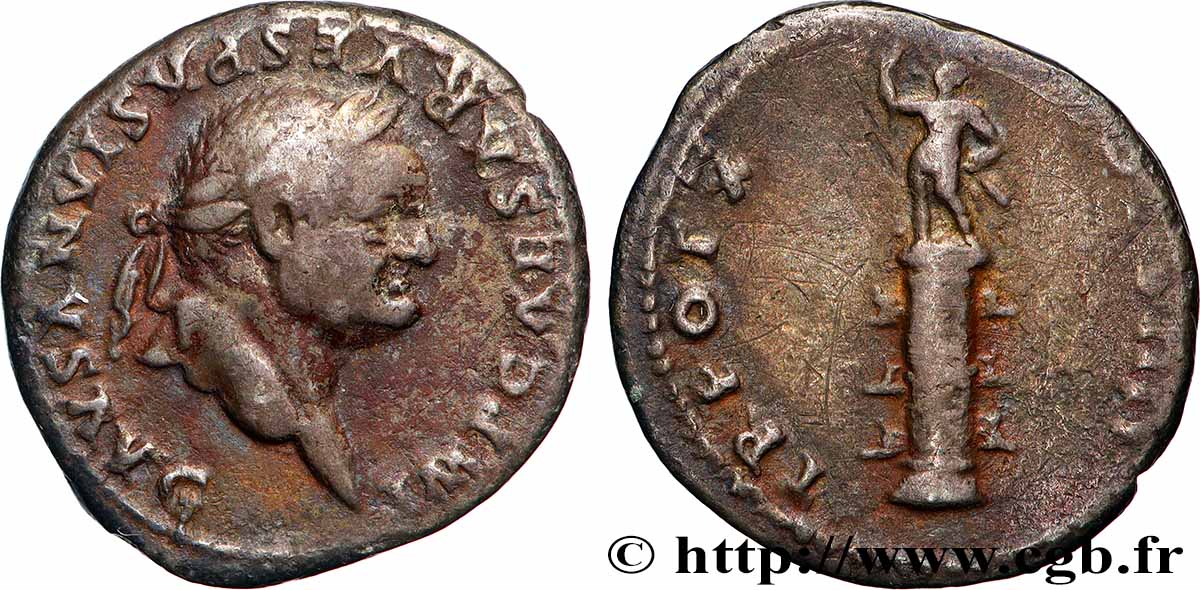 VESPASIEN Denier TTB