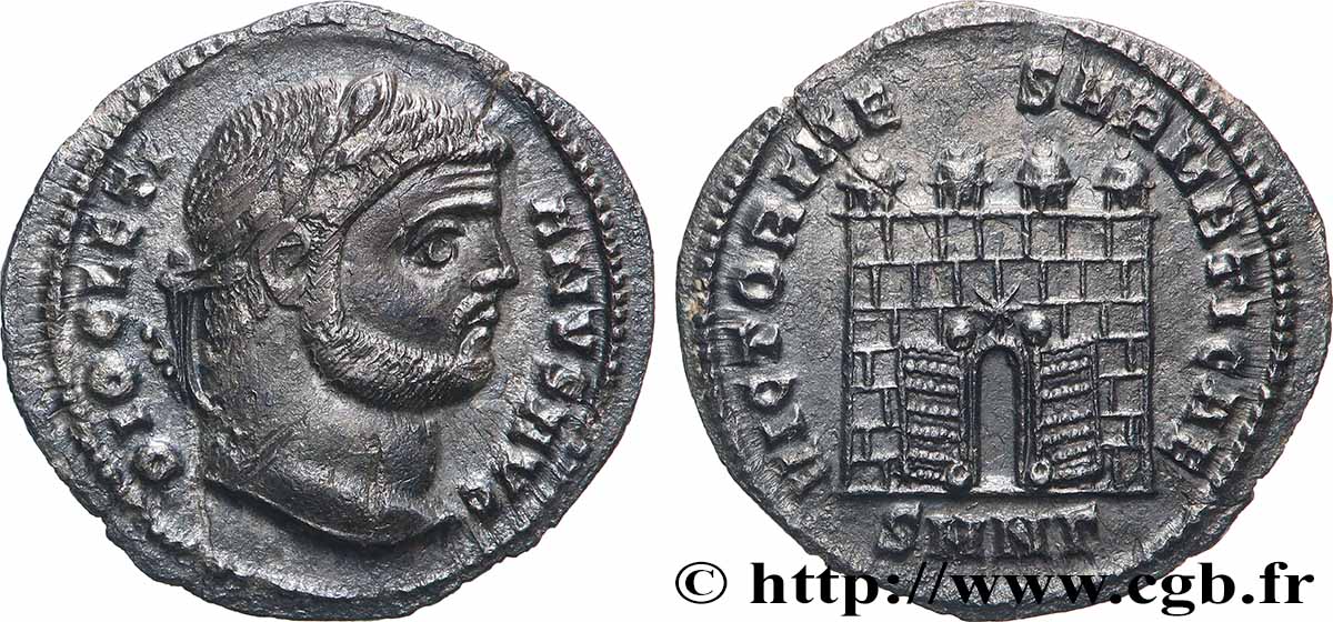 DIOCLÉTIEN Argenteus TTB+/SUP