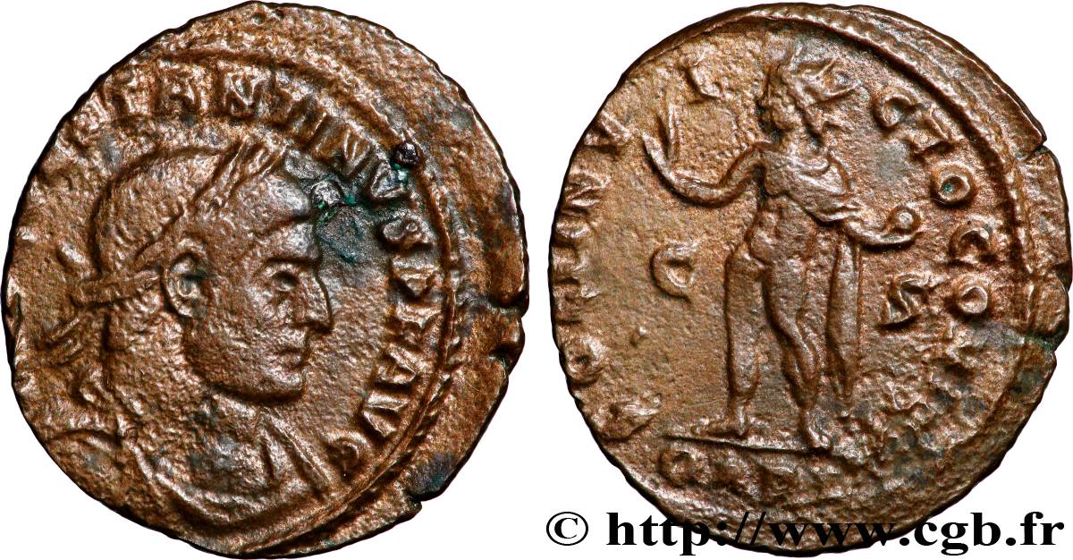 CONSTANTIN Ier LE GRAND Follis ou nummus TTB+