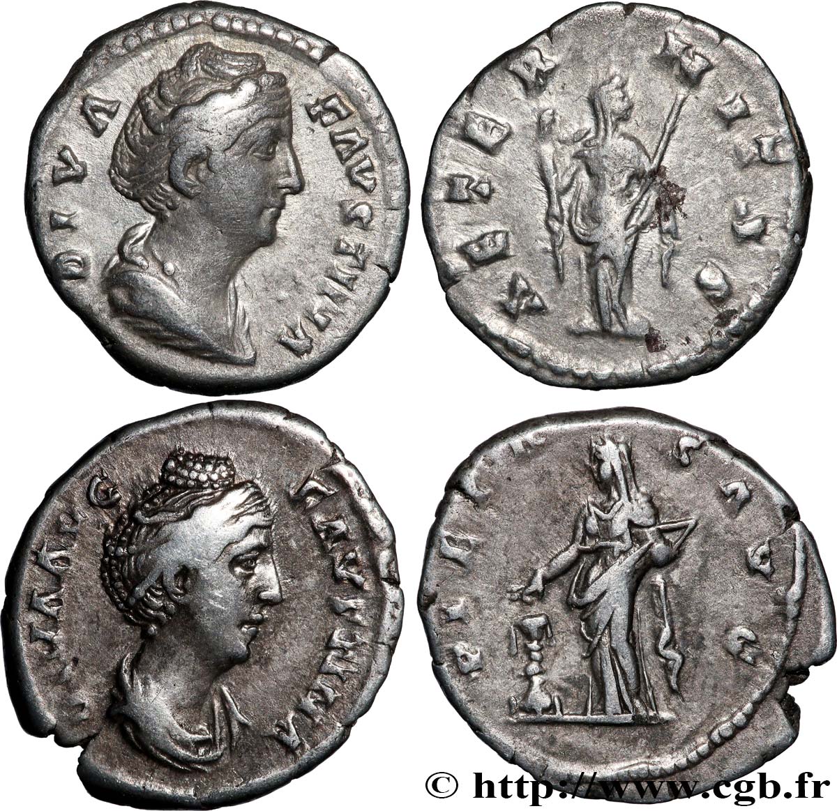 LOTS Lots de 2 denier lot