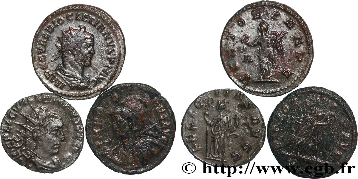 LOTS Lots de 3 monnaies lot