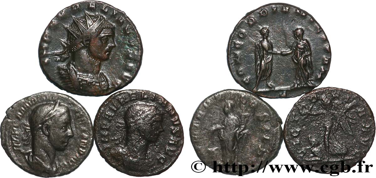 LOTS Lots de 3 monnaies lot