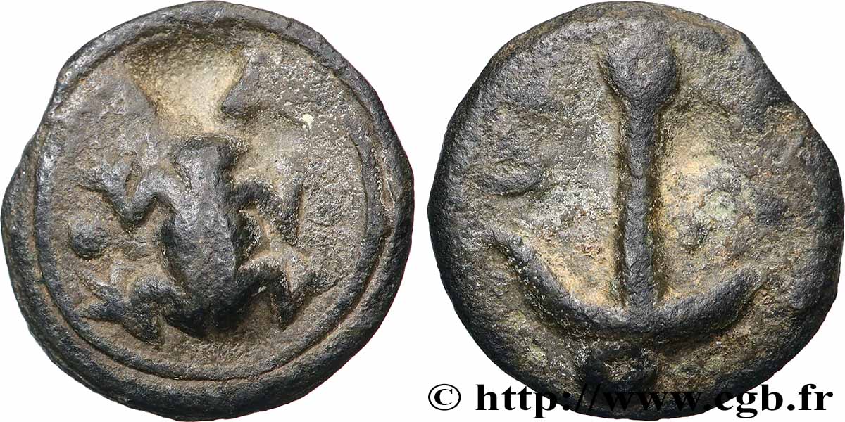 RÉPUBLIQUE ROMAINE - ANONYMES Quadrans coulé TTB