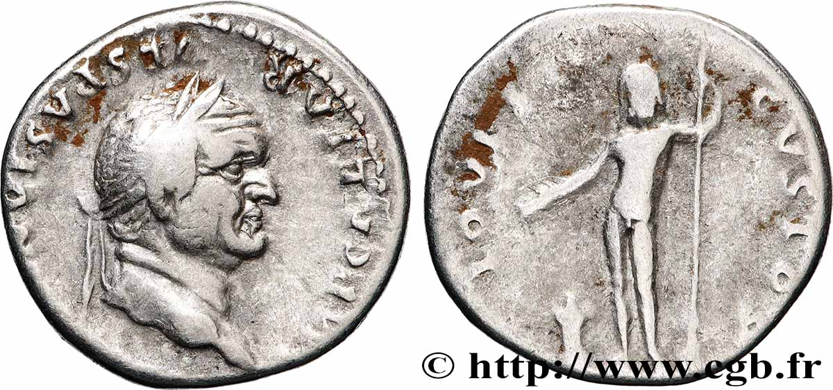 VESPASIEN Denier TTB/TB+