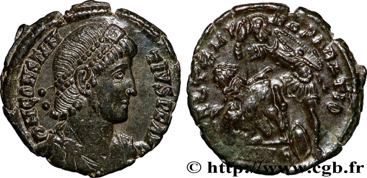 CONSTANCE II Maiorina réduite TTB+/TTB