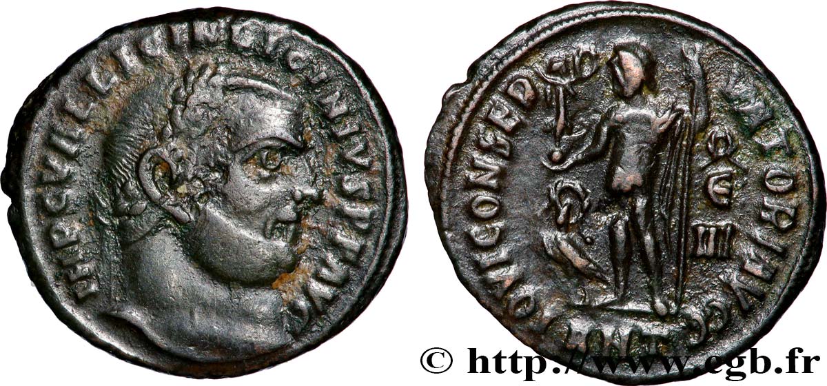 LICINIUS Ier Follis ou nummus TTB