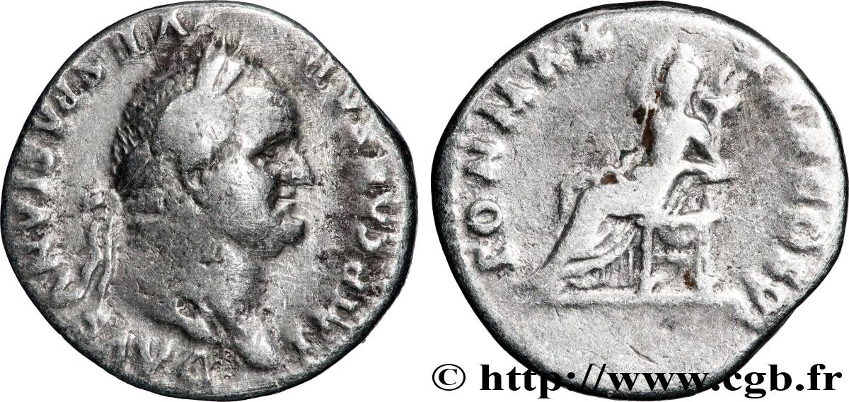 VESPASIEN Denier TTB/TB+