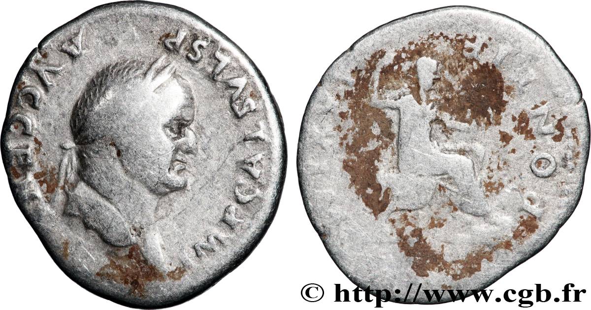 VESPASIEN Denier TTB/TB