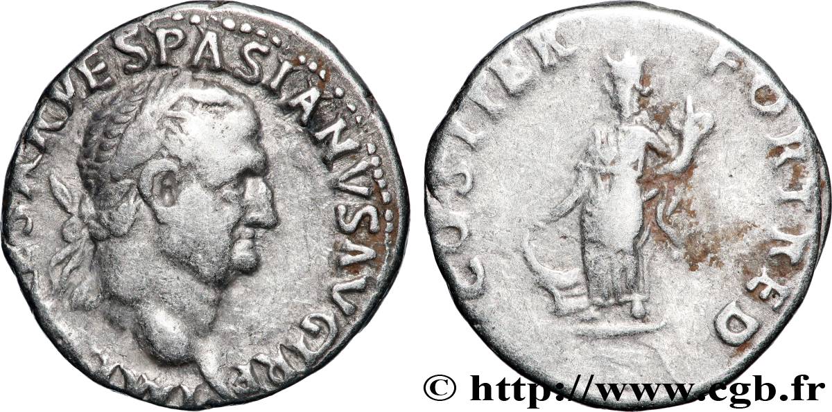 VESPASIEN Denier TTB