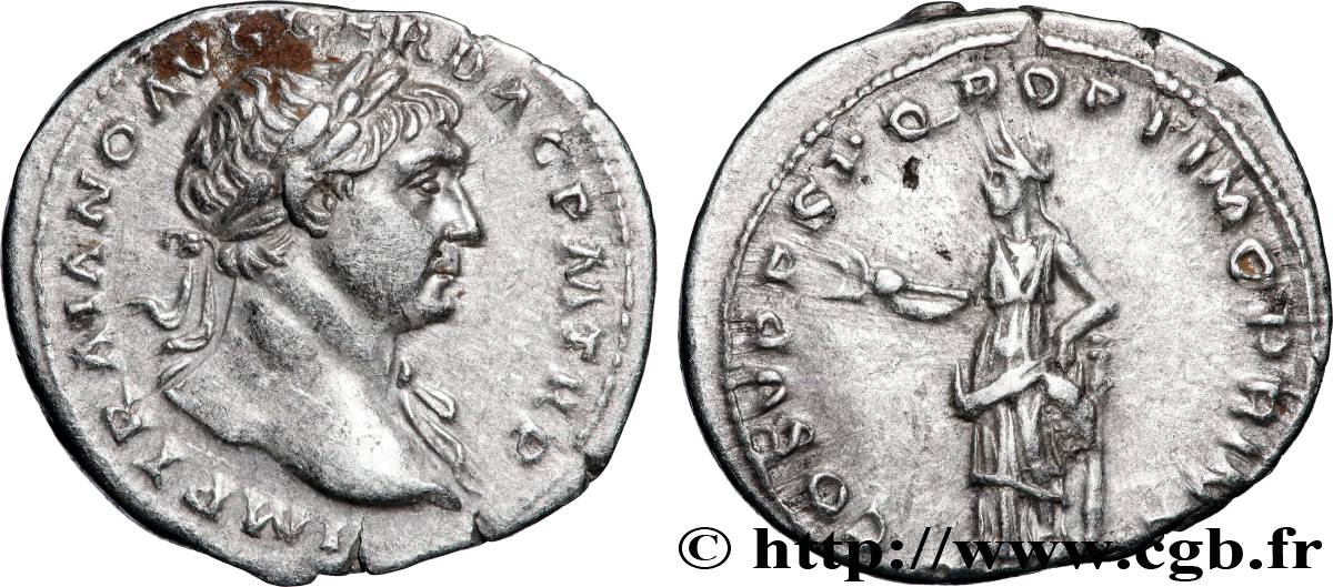 TRAJANUS Denier AU/AU