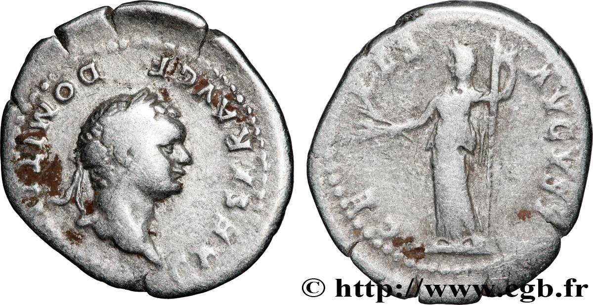 DOMITIANUS Denier SS/fSS