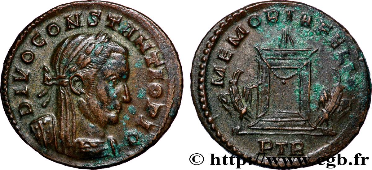 CONSTANCE Ier CHLORE  Follis ou nummus TTB+