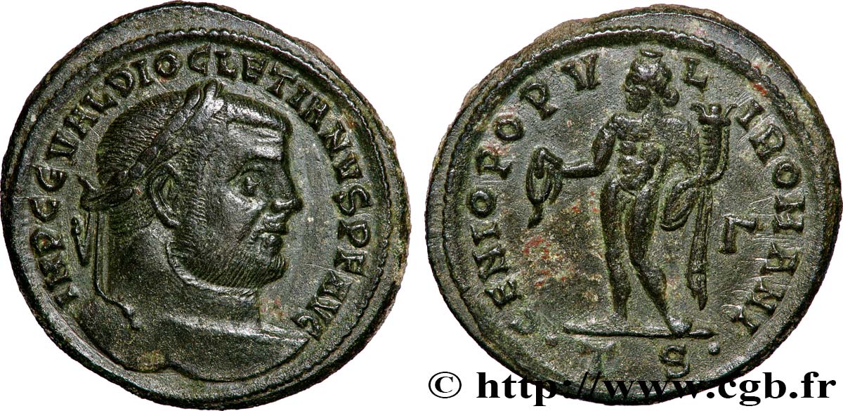 DIOCLÉTIEN Follis ou nummus TTB+
