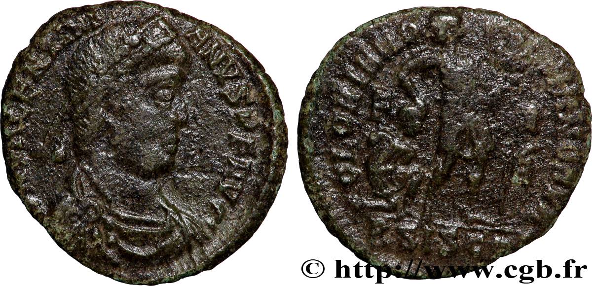 VALENTINIEN Ier  Nummus TTB