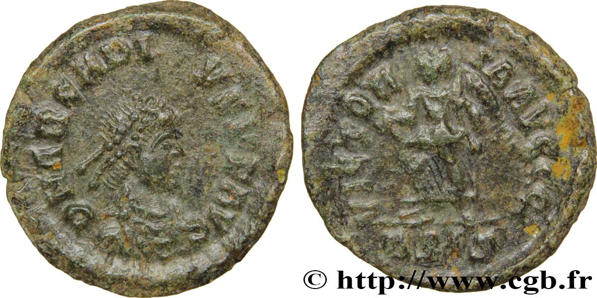 ARCADIUS Nummus, (PBQ, Æ 4) SUP